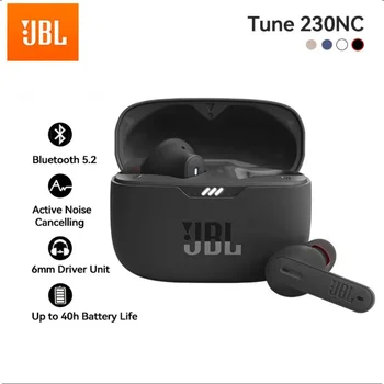 JBL Tune 230NC TWS Brezžična tehnologija Bluetooth šumov Čepkov Stereo Čisto Bas Slušalke Vodotesne Slušalke Smart Šport