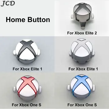 JCD Za Xbox Eno Elite Serije 1/2 Krmilnik Home Gumb Za Xbox En S Start Vrniti Nazaj Stikalo Luči Moč Vodnik Logotip Ključ