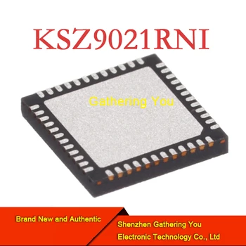 KSZ9021RNI VQFN48 Ethernet IC GbE Fizična Plast oddajnik in Sprejemnik z RGMII Čisto Nov Verodostojno