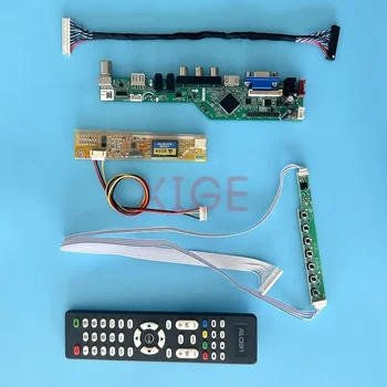 LCD Gonilnik Krmilnika Odbor Fit LP141WP1 N141C1 N141C3 za Vgradnjo DIY 1CCFL 1440*900 TV Analogni VGA+HDMI+AV+USB+IR Monitor 30 Pin LVDS