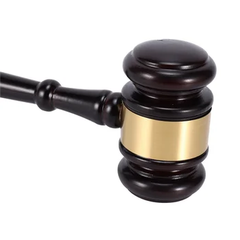 Lesene sodnika gavel dražbi kladivo z zvokom blok za odvetnik, sodnik dražbi handwork