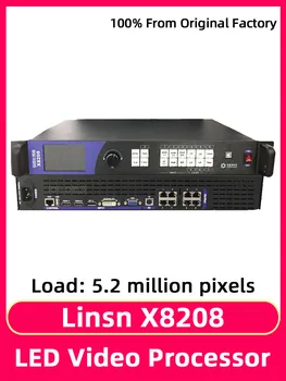 Linsn X8208 LED Zaslon Video Procesor RGB barvni LED Velik Zaslon, Video Steno Krmilnik Podpira Vhod HDMI, DP
