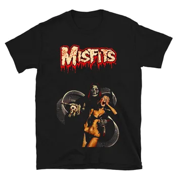 Misfits Klasičnih T-Shirt Kratek Rokav dolgimi rokavi, Unisex