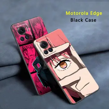 Moč Žago Človek Makima Anime Edge40 Primeru Za Motorola Moto Rob 40 20 30 Pro 30Neo Eno Fusion Plus G Pisalo 2022 Telefon Zajema