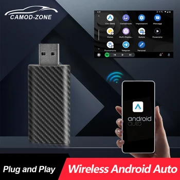 Nadgradnjo Mini Žični Brezžični Android Auto Adapter za Žično Android Auto Avto Smart Ai Polje Bluetooth, WiFi Auto connect