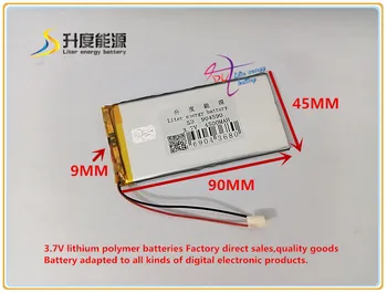 najboljši baterije znamke 3,7 V litij-polimer baterija 904590 Tablet PC Pocket PC visoka zmogljivost 4500MAH