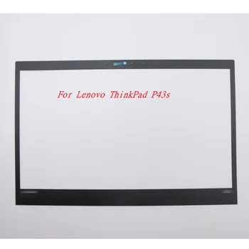 Nov/Orig Za Lenovo ThinkPad P43s Prenosni računalnik, LCD zaslon na Prednji Plošči B Pokrov Plošče stanja nalepke s Kamero Luknjo 5M11B95341 5M10V25639