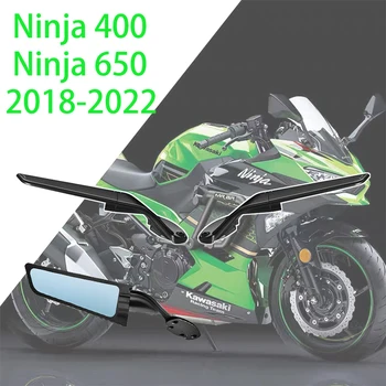 Nova motoristična oprema vzvratno ogledalo stran ogledalo za Kawasaki NINJA Ninja ninja 400 650 2018 - 2022 vzvratno ogledalo