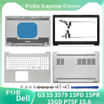 NOVO za Dell G3 15 3579 15PD 15PR 15GD P75F Palčni Prenosnik 15.6 LCD Hrbtni Pokrovček/Sprednjo Ploščo/podpori za dlani/Dnu Primeru Zgornji Pokrov Zamenjava