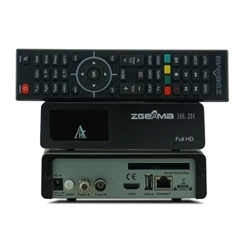 Novo Zgemma H8.2H FULL HD Satelitski Sprejemnik z DVB-S2X + DVB-T2/C kombinirani sprejemnik vgrajen Sistem Linux HD2.0 USB2.0 Satelitska tv