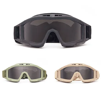 Očala Taktično zaščitna Očala Proti Megli Očala, Lov, Kolesarjenje Puščavi Locust CS Streljanje Športna Očala Unisex