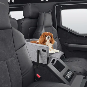 Pes Konzole Avtomobilski Sedež Pes Booster Sedež za Majhne Pse Hišne Oskrbe, ki je Primerna za Avto Potovanje