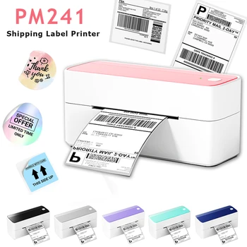 Phomemo PM-241 Tiskalnik za Nalepke 4x6 Toplotne 25 mm-118mm Bluetooth Dostava Nalepko Tiskalnikom, ki je Združljiv s iPhone Android Windows