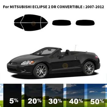 Precut nanoceramics avto UV Okno Odtenek Komplet Avtomobilsko Okno Film Za MITSUBISHI ECLIPSE 2 DR., ZAMENLJIVE 2007-2012