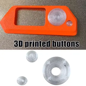 Primerna Za Flipper Nič Ravno Gumbi In Pregleden 3D Tiskanih Gumbi P5Y1