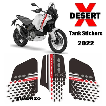 Puščava X Motocikel Nalepke Rezervoar za Gorivo Pad Tank Nalepke Anti Scratch Za Ducati PUŠČAVI X 2022 Rezervoar za Gorivo Varstvo Nalepka