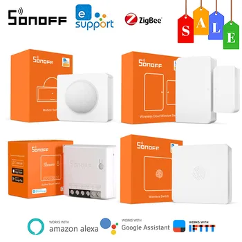 SONOFF Zigbee 3.0 ZBBridge Mini ZBMINI / Wireless Switch / Temperatura Vlažnost /Gibanje /Vrata, Senzor Deluje Prek Alexa googlova Domača stran