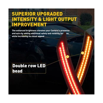 Spredaj Zadaj LED Strani Fender Marker Luči za Chrysler 300 2015-2021