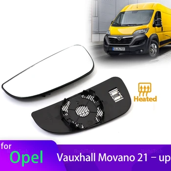 Strani Rearview Mirror Ogrevanje Stekla Ogrevano Ogledalo Objektiv Primerna Za Opel Vauxhall Movano 2021-2024