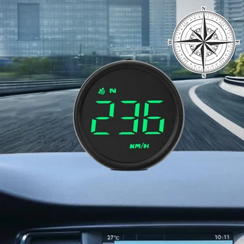 Terenska 4x4 GPS, Kompas, merilnik Hitrosti Avtomobila HUD Hitrost Metrov Alarm Glavo Gor Zaslon Smart Digitalni Merilniki Auto Dodatki Univerzalni