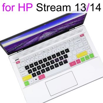 Tipkovnico Pokrov za HP Stream 14 Stream13 Laptop Notebook Silikonski Laptop Kože Primeru Pribor 13.3 14 palčni