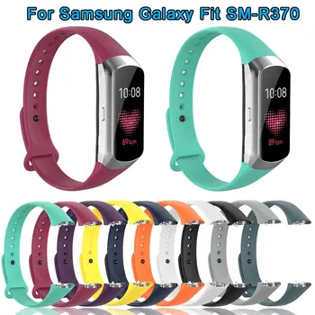 Trak Za Samsung Galaxy Fit SM-R370 Silikonski Smartwatch Šport Watchband Zapestnica Zapestje Trak Pasu Dodatki