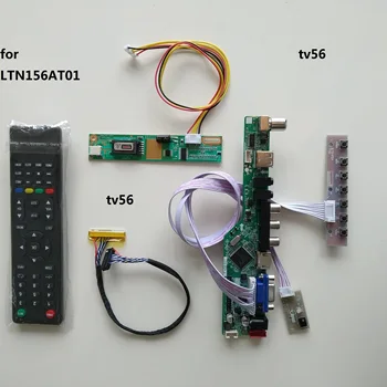 TV LED AV VGA HDMI je združljiv LCD RF Krmilnik Odbor komplet Za LTN156AT01 1366×768 15.6