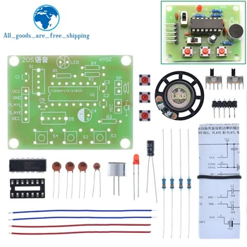 TZT 20 Drugi zvočni Posnetek Kit ISD1820 Za Študentske Elektronske Proizvodnje DIY Pedagoškega Usposabljanja Študentov Eksperimentalne Kit