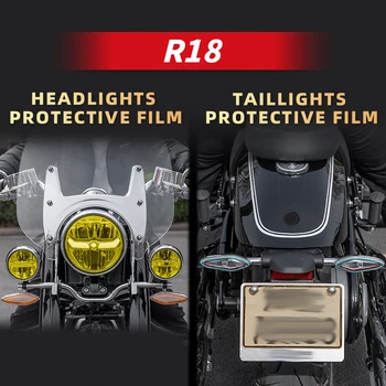 Uporabite Za BMW R18 Motocikel Lučka Niz Žarometov In Luč TPU Nepremočljiva Nič Dokaz Transparen Varstvo Film