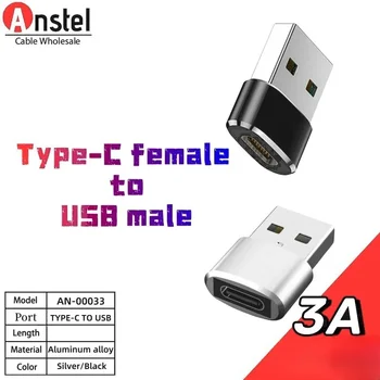 USB Tip-C do USB Moški OTG USB-C, USB Priključek, Za Macbook Samsung S20 3A USB