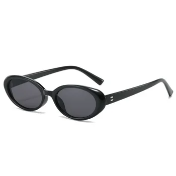 Uv zaščita očal Retro ovalne majhen okvir sončna očala žensk trend omrežja red hot sončna očala