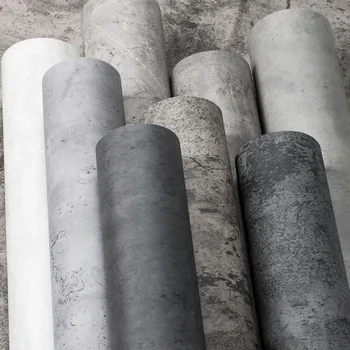 Vintage Cementa Zrn, Bela, Siva, samolepilne Tapete Industrijske Slog Ozadje Nordijska Dnevna Soba Dekoracijo Stenske Nalepke