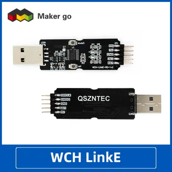 WCH LinkE Online Prenos Razhroščevalnik Podporo WCH RISC-V Arhitekturo MCU/SWD Vmesnik ROKO Čip 1 Serijska Vrata USB Kanal