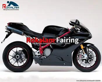 Za Ducati 1098 848 1198 2007 2008 2009 2010 2011 Black Poprodajnem motorno kolo, ABS Oklep Lupine (brizganje)