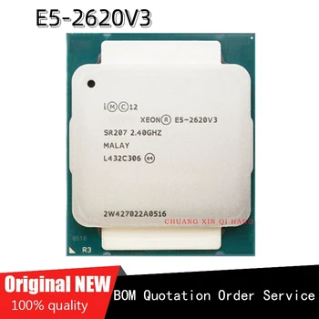 Za e5 2620v3 E5-2620V3 E5 2620 V3 CPU šest-core LGA2011-3 2,4 GHZ 22-nanometrske 85W scrattered kosov Procesor