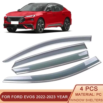 Za Ford EVOS 2022-2023 Okno Avtomobila Sonce Dež Odtenek Ščitniki Ščit Zavetje Zaščitnik Kritje Nalepke, Dodatki Zunanjost