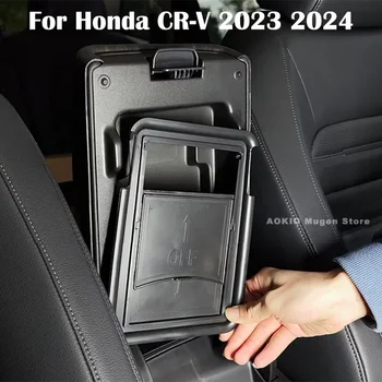 Za Honda CRV 6. 2023 2024 Avto Organizator Polje Armrest Shranjevanje Notranjosti sredinski Konzoli Particijo Plast Sendvič Particijo Ploščo