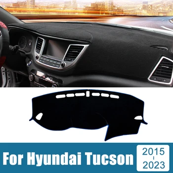 Za Hyundai Tucson TL NX4 2015 2016 2017 2018 2019 2020 2021 2022 2023 Hibridnih Avtomobilov, nadzorna plošča Pokrov Izognili Svetlobe Mat Anti-UV Preprogo