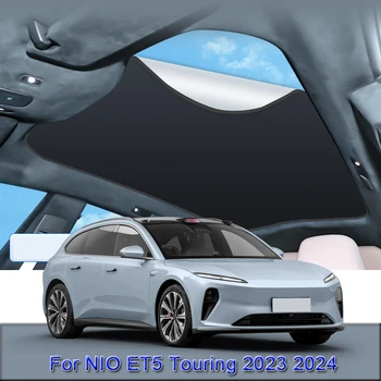 Za NIO ET5 Touring 2023 2024 Avto Elektrostatično Adsorpcije Sunroof Dežnik Toplotna Izolacija strešno Okno Nalepke Auto Dodatki