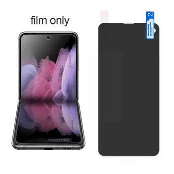 Za Samsung Galaxy Ž Flip 3 5G Zložljive Anti-peeping Zasebnosti Kritje Hydrogel Polno Zaščitnik Zaslon Telefona Film