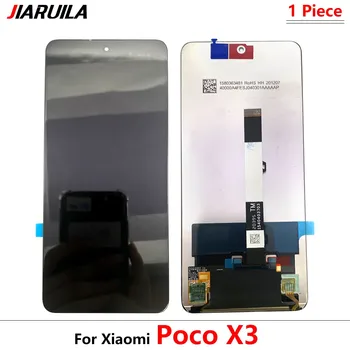 Za Xiaomi POCO X3 LCD-Zaslon, Zaslon na Dotik, Računalnike Zbora Za POCO X3 Pro NFC LCD M2102J20SG Zaslon Zamenjati Dele
