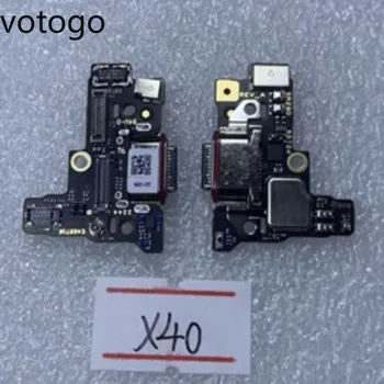 Zamenjajte Izvirni Za Motorola Moto X40 / XT2301-5 Polnjenje prek kabla USB Vrata SIM Card Reader Odbor Režo IC Mikrofon Polnilnik Flex Kabel