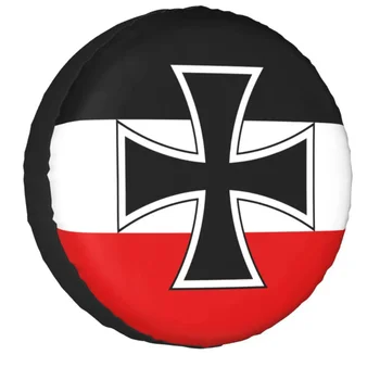 Zastava nemškega Cesarstva Rezervna Pnevmatika Kritje za Jeep Nacionalno Zastavo SUV Avtodom Avto, Kolo, Oprema za Varovanje sluha 14