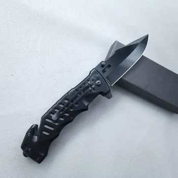 Zunanji Folding nož iz Nerjavečega Jekla Kampiranje Self-defense Divjini Preživetje Vojaški Nož Taktično Žepni Nož za Sadje Noži