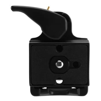 Črna Kamera 323 Hitro Sprostitev Ploščo s Posebnimi Adapter (200PL-14) za 323 Stojalo Monopod DSLR Fotoaparate(Nova Verzija)