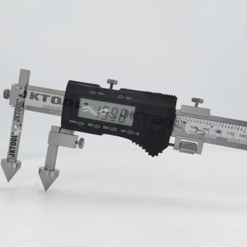 20-600 mm Center Razdalja Digitalno kljunasto merilo za merjenje Razdalje med Luknjami Center Razdalja Merilnik kljunasto merilo