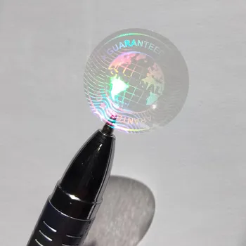 290pcs 20 mm Premer Okrogle Pregleden Hologram Orignal Nalepko Pristna Guarranteed bi se Izognili Odprite Zlorabiti Dokaz Jasno Oznako Pečat