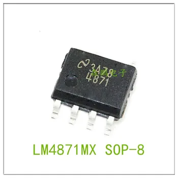 5PCS LM4871MX SOP8 Čipu IC, 100% NOVA