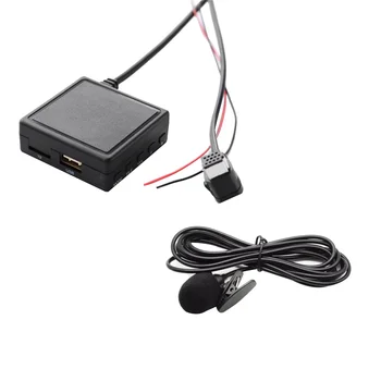 Avto Bluetooth 5.0 AUX USB Glasbe Adapter za Brezžični o Kabel Mikrofona Adapter za Pioneer Radio P99 p01 ribje IP-BUS