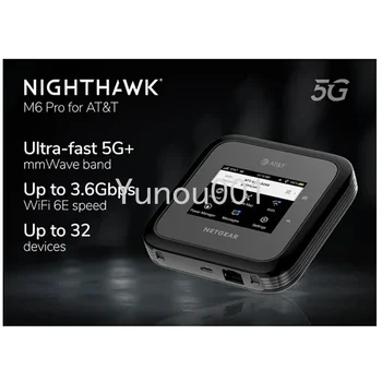 Odklenjena Netgear Nighthawk MR6500 M6 Pro Odklenjena WiFi Usmerjevalnik Globalni 5G Band MmWave Sub6 WiFi6e 3.6 Gbps 2.5 G Ethernet Port SDX65